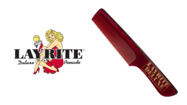 【新色】LAYRITE Styling Comb RED（レイライト スタイリングコーム・赤）